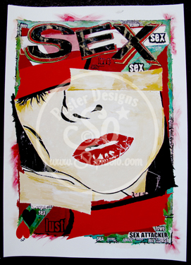 Sex Original Painting by Sophie Lo for Metropolis Collective